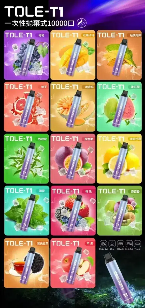 TOLE  T1一次性拋棄式10000口