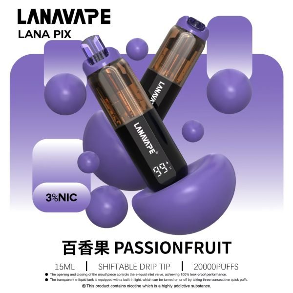 LANAVAPE LANA PIX 抛棄式| 20000口【新款 閃光彈】